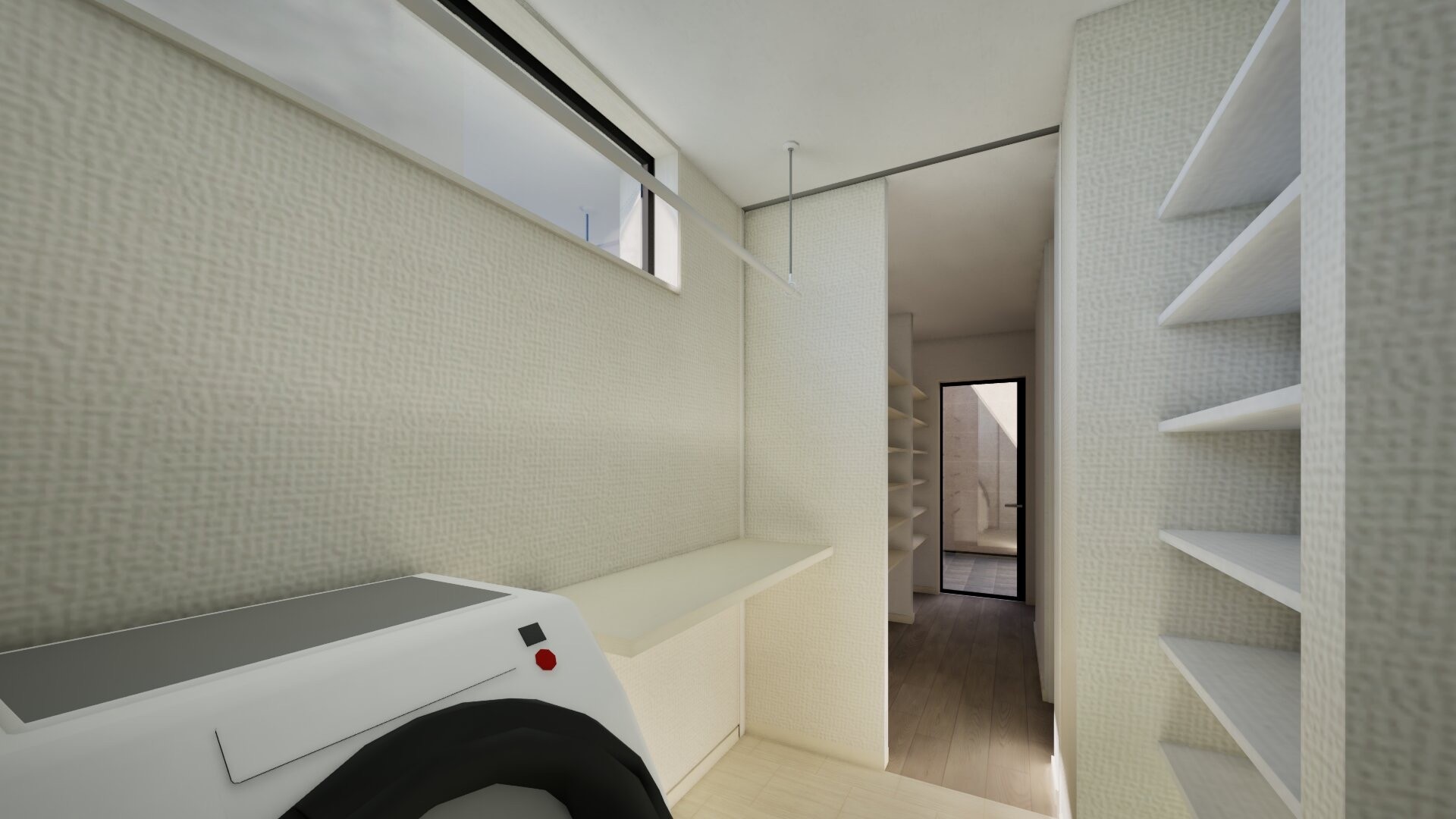 お洗濯時短設計