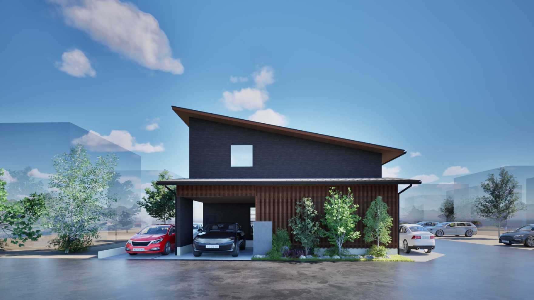 ビルトインガレージモデルハウス《飯塚市忠隈》