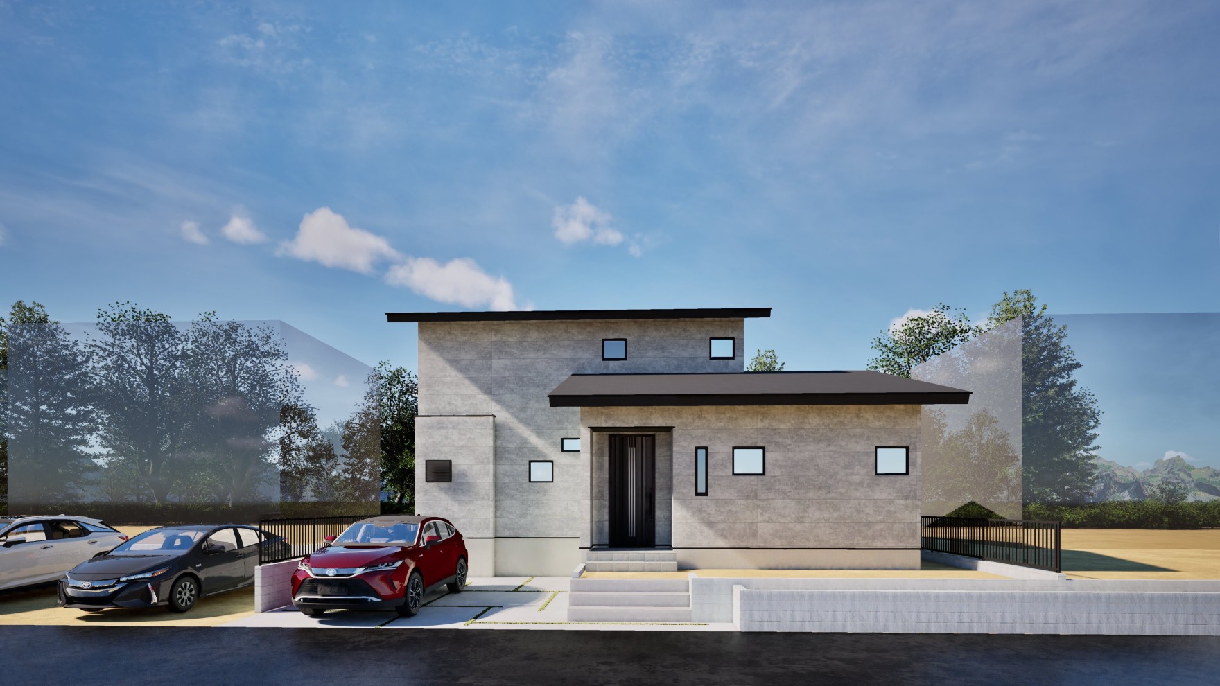 二世帯建て替え完成見学会≪福岡市西区≫